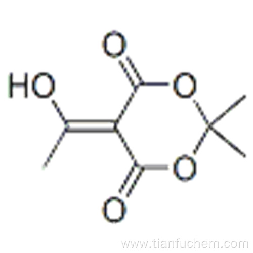 5-(1-Hydroxyethylidene)-2,2-dimethyl-1,3-dioxane-4,6-dione CAS 85920-63-4